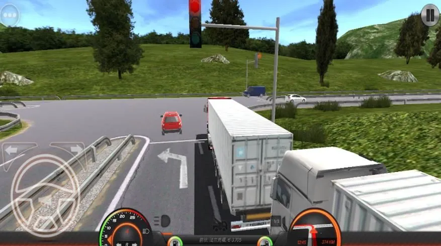 高速卡车模拟驾驶(卡车驾驶游戏)截图
