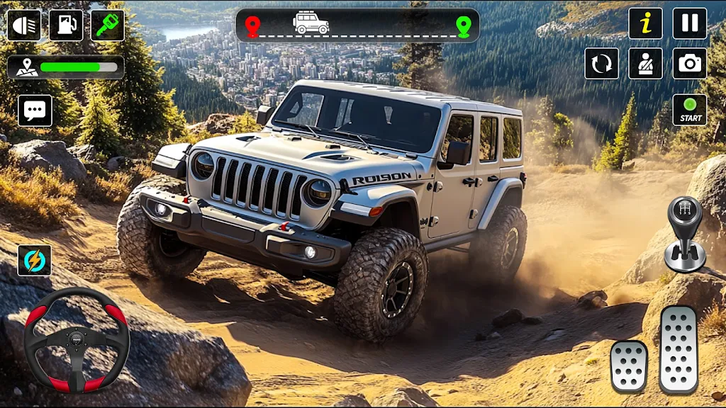 长途旅行- 汽车模拟器(汽车驾驶冒险游戏)截图