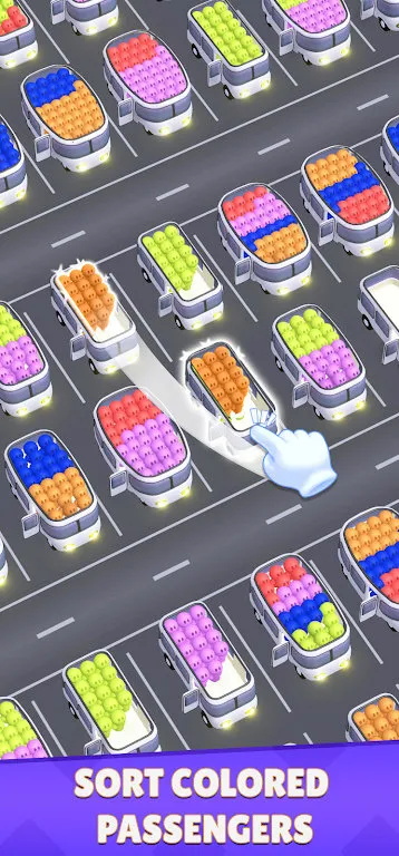 排序土地(车辆分类停放游戏)截图