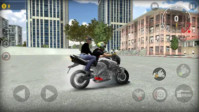暴力摩托：公路杀手(摩托竞速游戏)截图