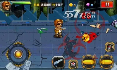 穿越僵尸火线合金弹头(僵尸射击游戏)截图