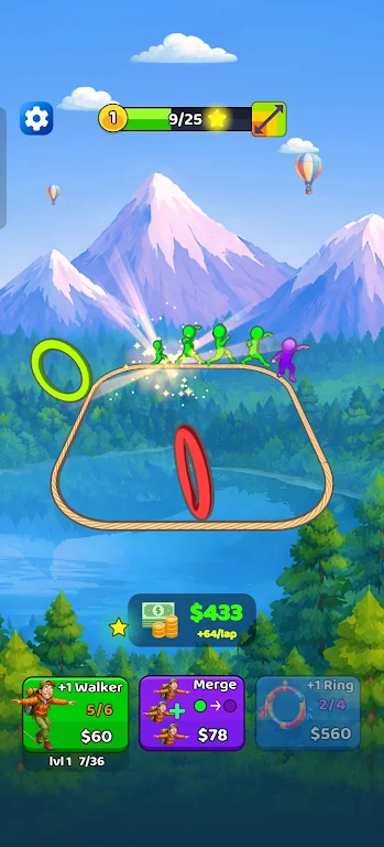 合成杂技团：挂机循环(杂技团挂机游戏)截图