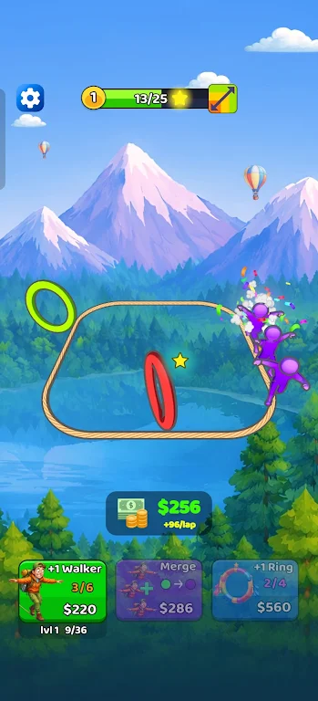 合成杂技团：挂机循环(杂技团挂机游戏)截图