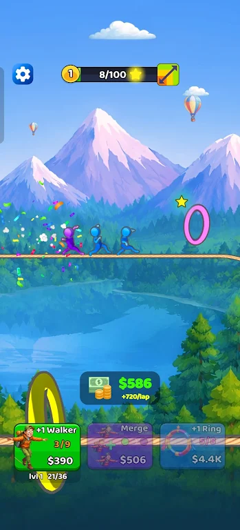 合成杂技团：挂机循环(杂技团挂机游戏)截图