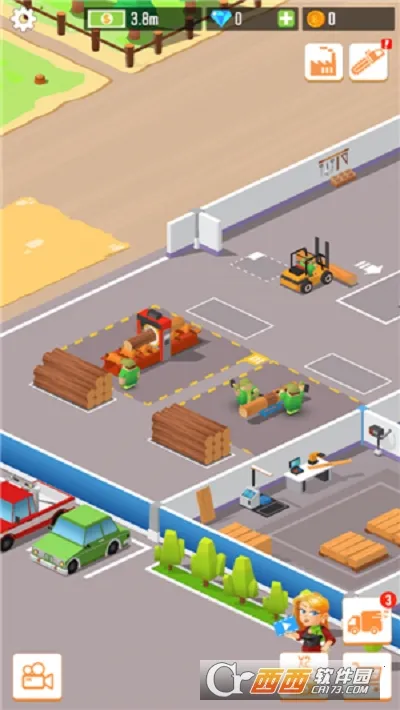 木材公司无限钻石破解版截图