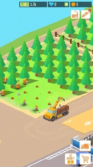 木材公司无限钻石破解版截图