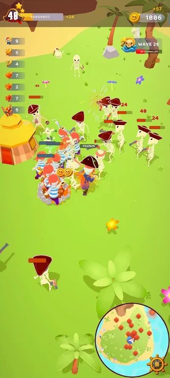 海盗幸存者：战斗小队(荒岛生存冒险游戏)截图