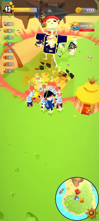 海盗幸存者：战斗小队(荒岛生存冒险游戏)截图