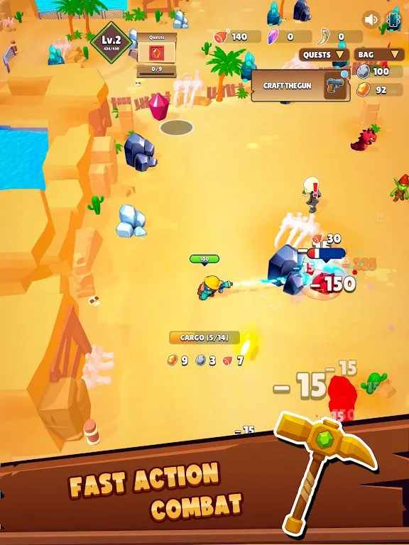 矿山冒险(趣味挖矿游戏)截图