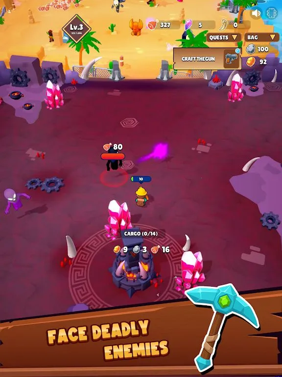 矿山冒险(趣味挖矿游戏)截图