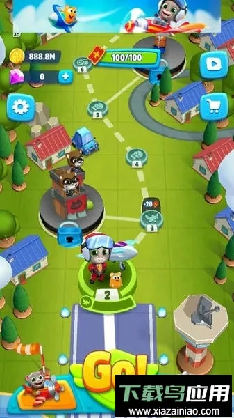 汤姆猫空中小队无限金币钻石版截图