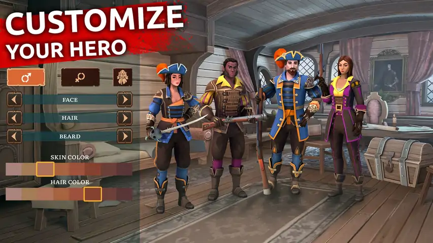 叛变：海盗生存辅助菜单最新手机版截图