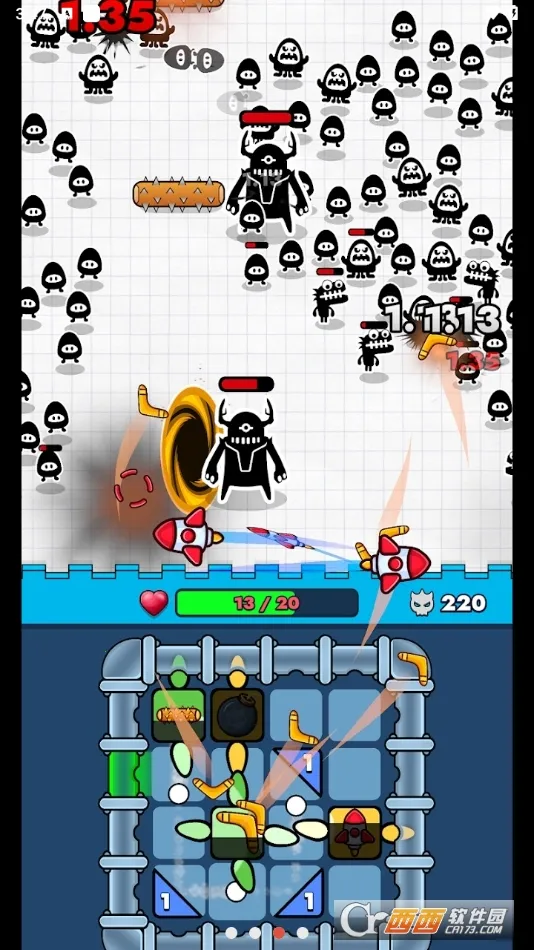 弹跳防御免广告截图