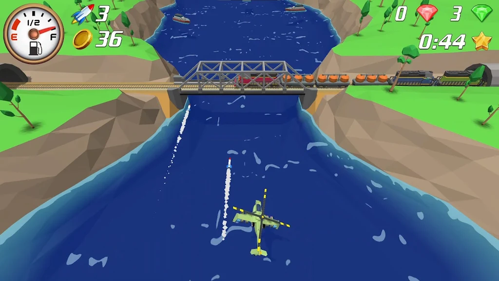 河流突袭(直升机射击游戏)截图