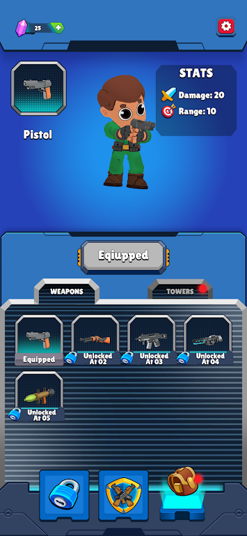 铁血军团：AI反击战(防御塔战斗游戏)截图