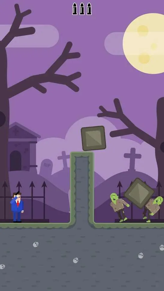 子弹先生：间谍谜团(益智射击游戏)截图