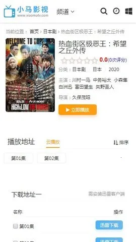 小马影视(影视播放应用)截图