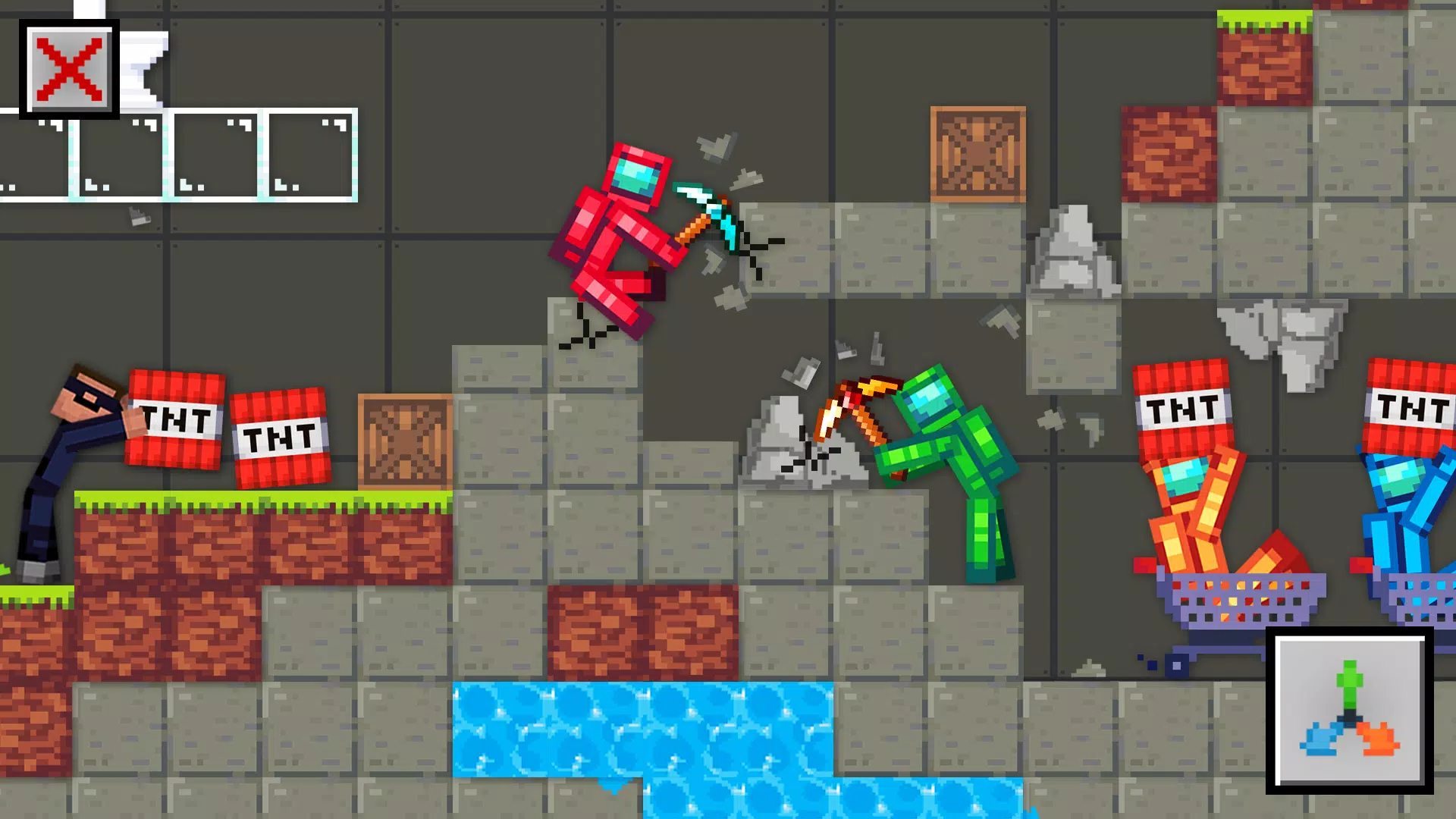 甜瓜工艺：布娃娃沙盒(物理沙盒游戏)截图