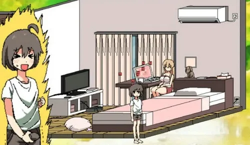 和家里蹲妹一起生活(趣味恋爱游戏)截图