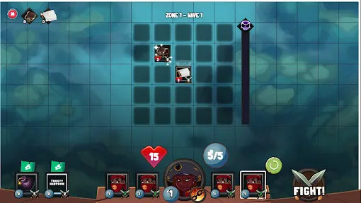 沉没的石头(卡牌冒险游戏)截图