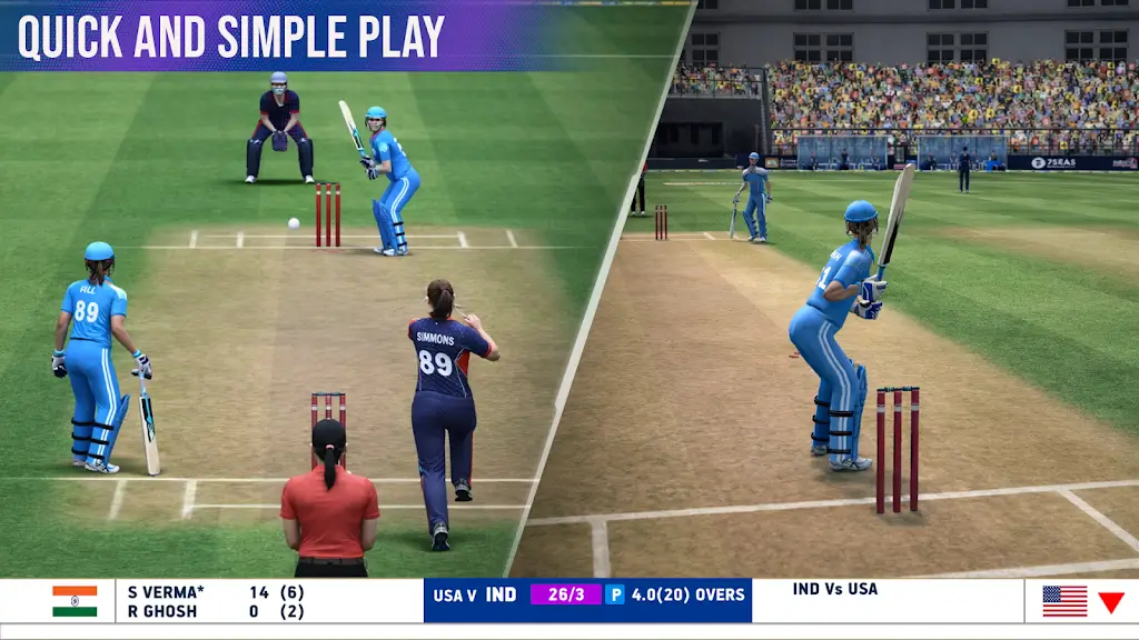 女子板球超级联赛(板球竞技游戏)截图