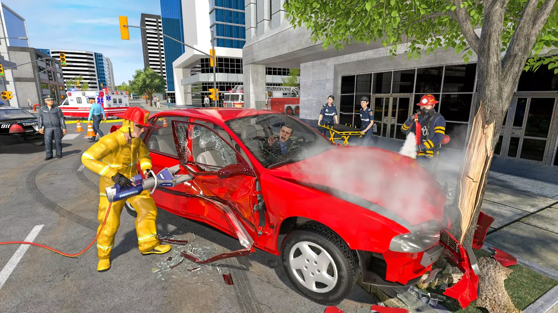 消防车消防小队无限货币2026最新版本截图