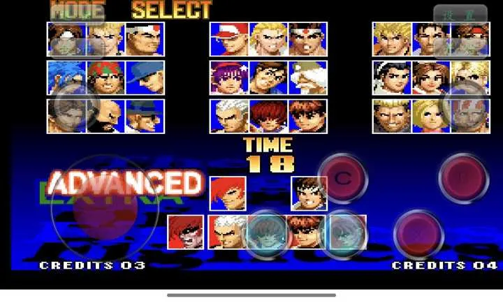 拳皇97之风云再起改版最新手机版截图