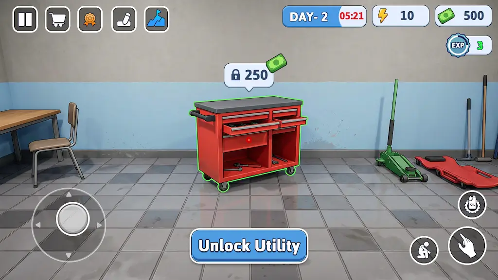 修车厂模拟器(星际机械维修游)截图