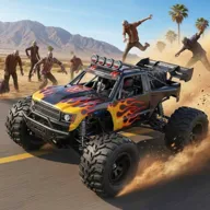 战斗赛车：僵尸岛(外星停尸房游戏)