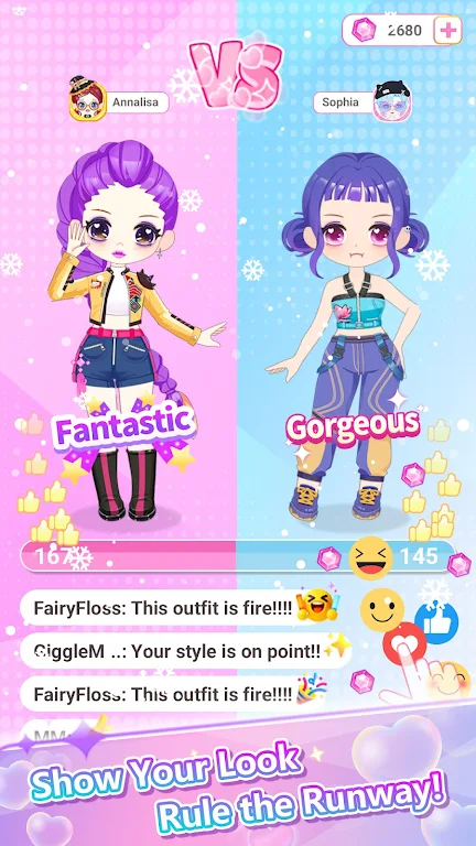 魔法少女：换装游戏(魔法换装游戏)截图