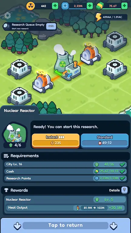 反应堆 2：能源大亨大量货币(能源大亨游戏)截图