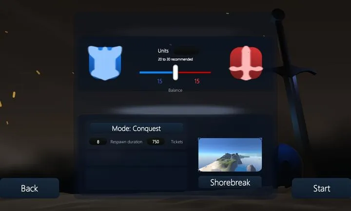 中世纪战地模拟器高仿版(战地模拟游戏)截图