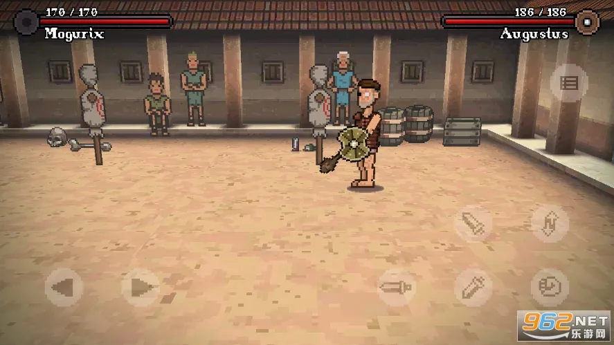 弹跳角斗士中文无限金币截图