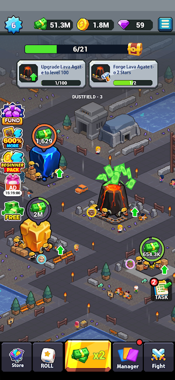 放置采矿大亨(采矿经营游戏)截图