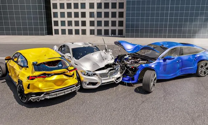 车祸模拟器3D：汽车(车祸模拟游戏)截图