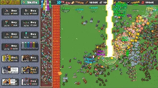 零压力之王：闲置防御付费解锁版(无广告塔防游戏)截图