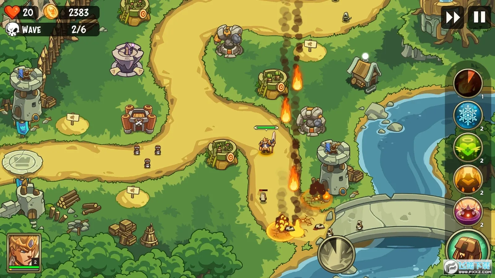 帝国战士TD高级版破解版汉化版截图