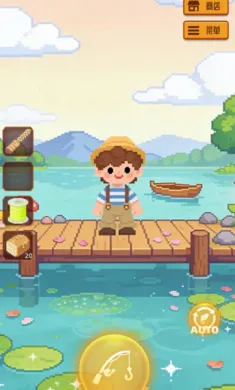 放置渔夫4(钓鱼游戏)截图