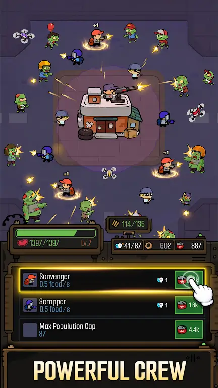 末日尸宴挂机版(末日塔防游戏)截图