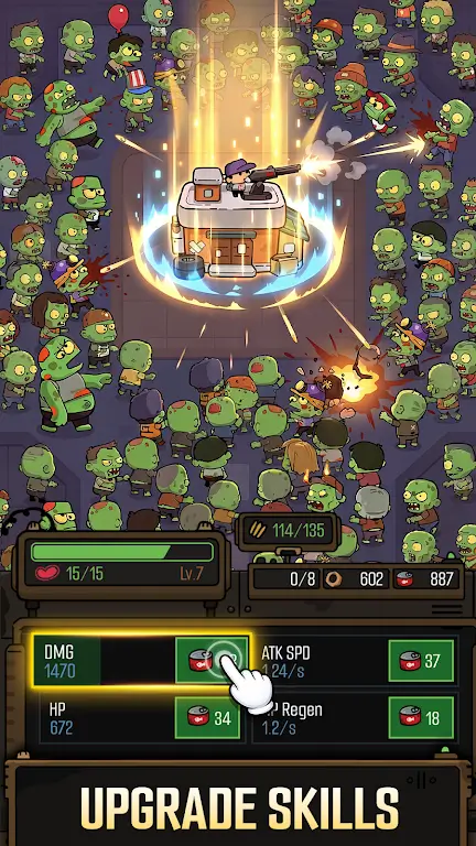 末日尸宴挂机版(末日塔防游戏)截图