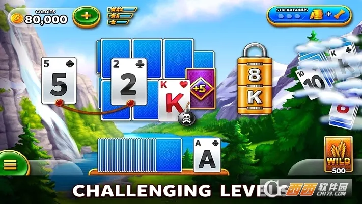 Solitaire(微软纸牌游戏)截图