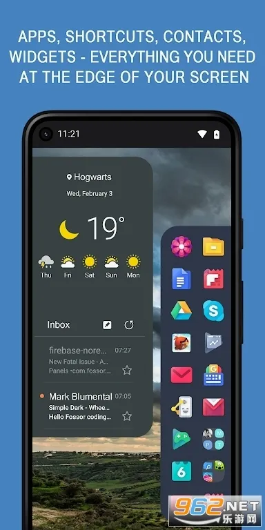 Panels(侧边栏定制应用)截图
